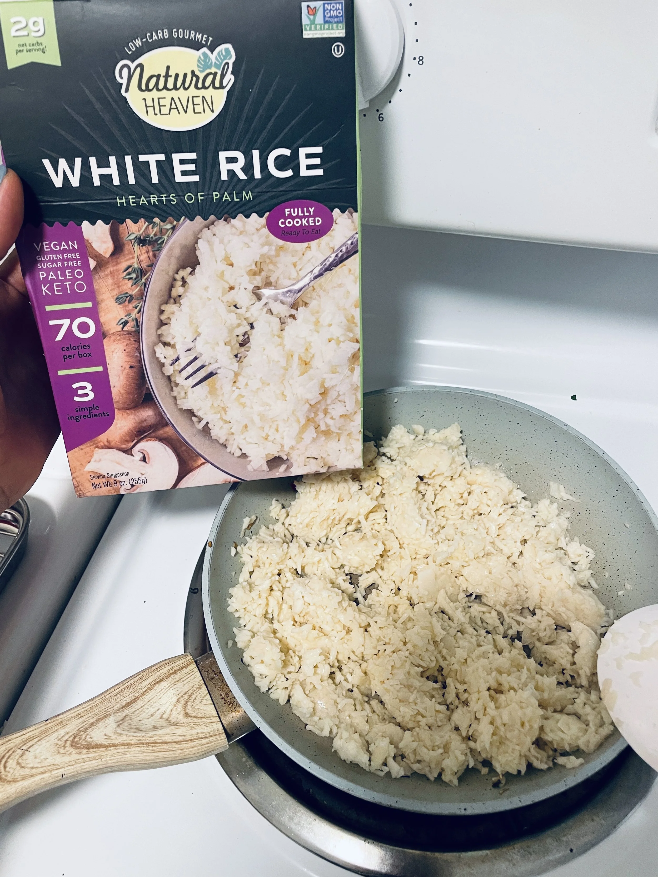 5 Spice Chicken "Fried Rice" (Hearts of Palm) Stuffed Pepper — enza eats