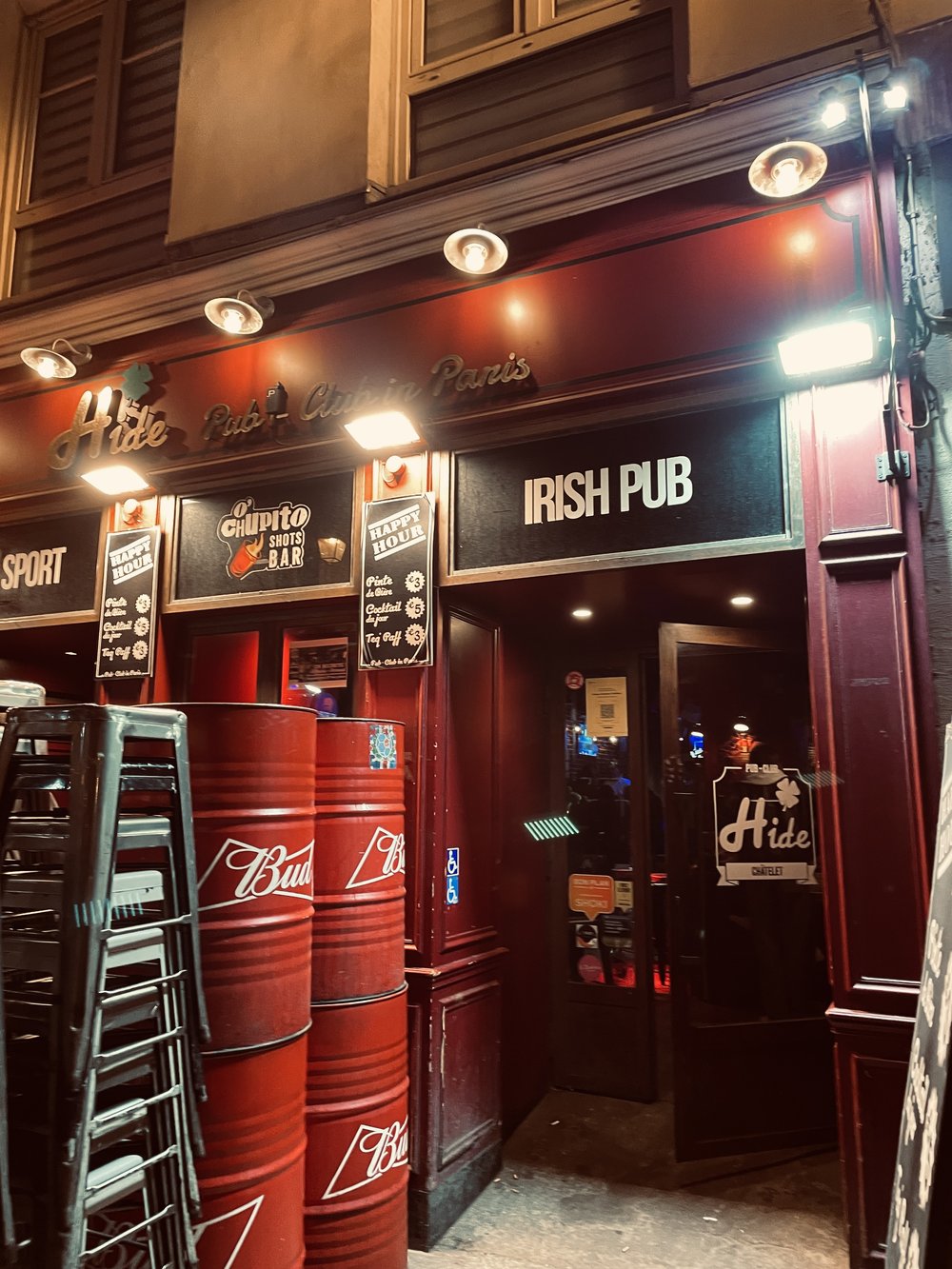 Hide Pub Club in Paris
