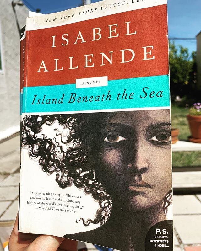 Re-reading one of my favorite books of all time: Island Beneath the Sea by Isabel Allende. One goals is to one day the full book in the original Spanish (it&rsquo;s already loaded into my kindle 😉). It&rsquo;s a fantastic story that occurs during th