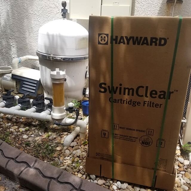 New customer needed a new grid set and multiport valve. Instead they elected to switch to a cartridge filter. Your wish is our command!
#Hayward #SwimClear
🏊🏊🏊🏊🏊🏊🏊🏊🏊🏊🏊
#FlawlessImagePoolService #CertifiedPoolOperator #CPO #NationalPoolSpaF