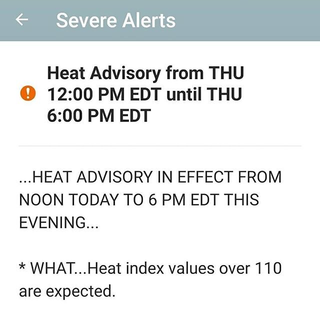 Stay hydrated and be safe out there today! #HeatAdvisory
🏊🏊🏊🏊🏊🏊🏊🏊🏊🏊🏊
#FlawlessImagePoolService #CertifiedPoolOperator #CPO #NationalPoolSpaFoundation #LifeIsBetterWithAFlawlessPool #LivingLifeByThePool #VeteranOwned #Tampa #Florida #Hillsb