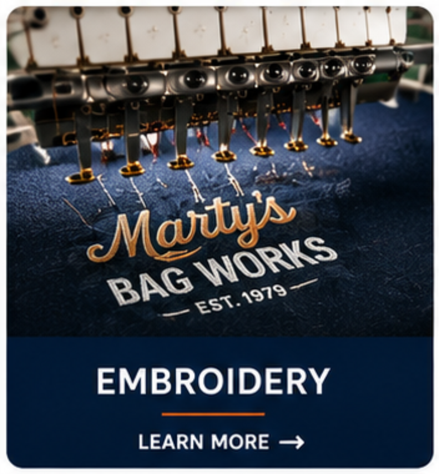 Personalized embroidery for your hats, jackets, KUIU products, Helly Hanson, sweatshirts, T-shirts, bags, school projects, or blankets.  We do not have minimums so we can do one or one thousand items.