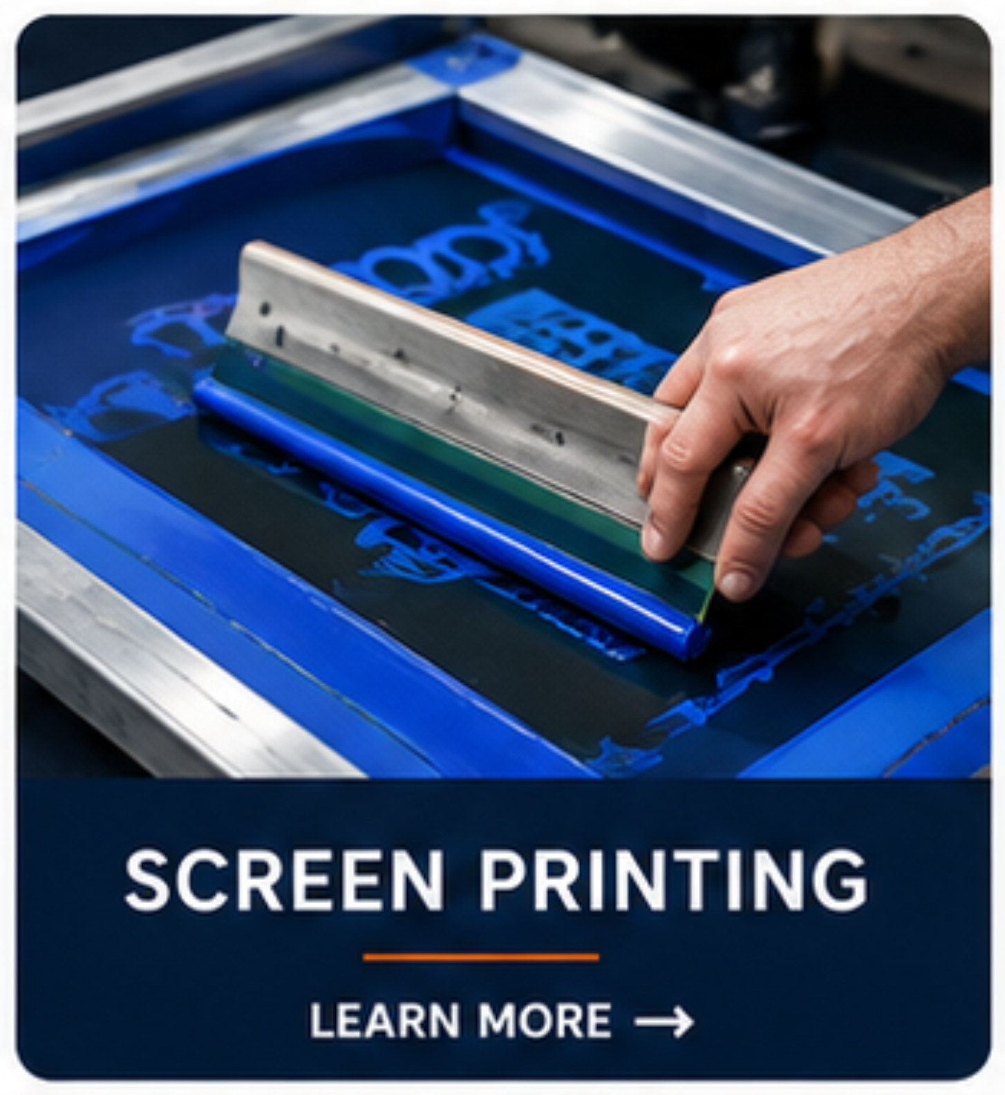 Screen printing and direct to film DTF decoration for apparel