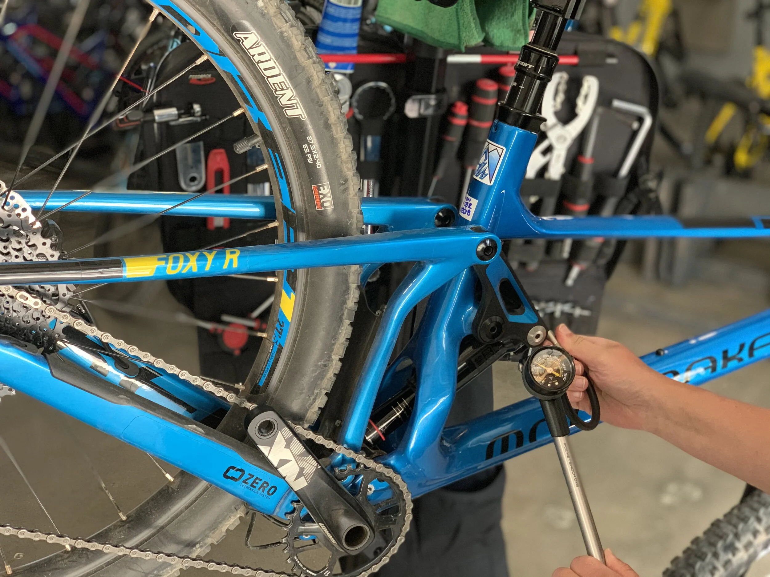 on the route bike shop