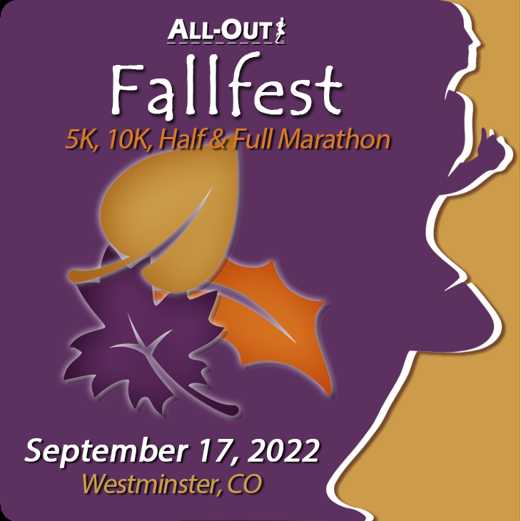All-Out Fall Fest 5K, 10K, Half Marathon - Westminster, CO