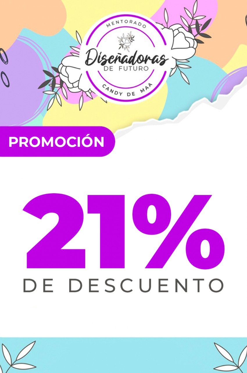 Únete a "Diseñadoras de futuro" y aprende a fluir en tu propósito divino. Mentoría grupal semanal. 15 días de garantía. Accede ahora y agenda la próxima sesión