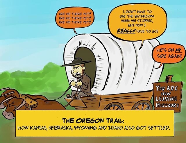 Trailing Behind

The Oregon Trail was a 2,170 mile route that was the embodiment of the American idea of &ldquo;Manifest Destiny.&rdquo; Since their early colonial days, Americans had always been interested in spreading further west and after the Lou