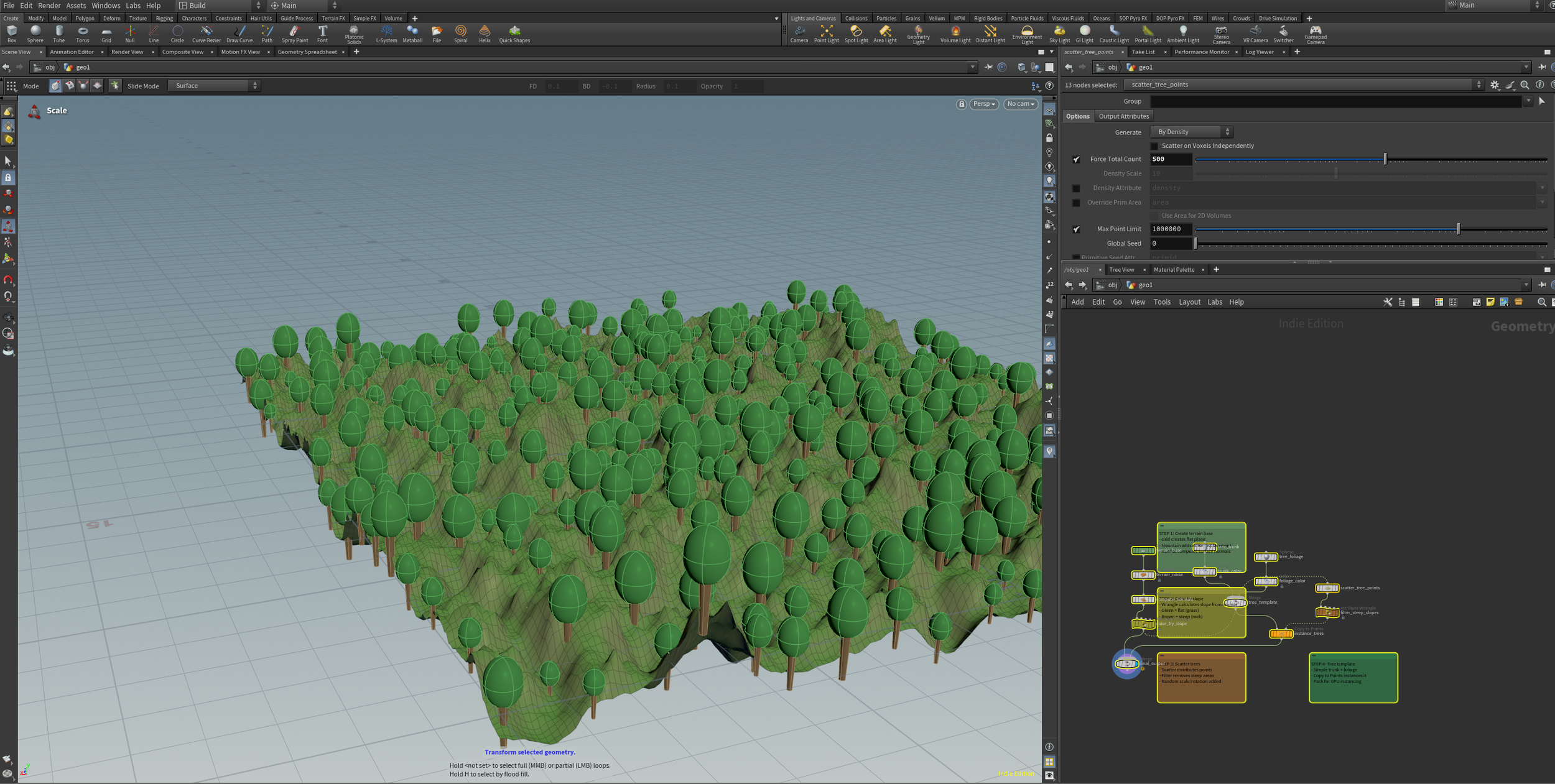 Houdini Terrain — Cory