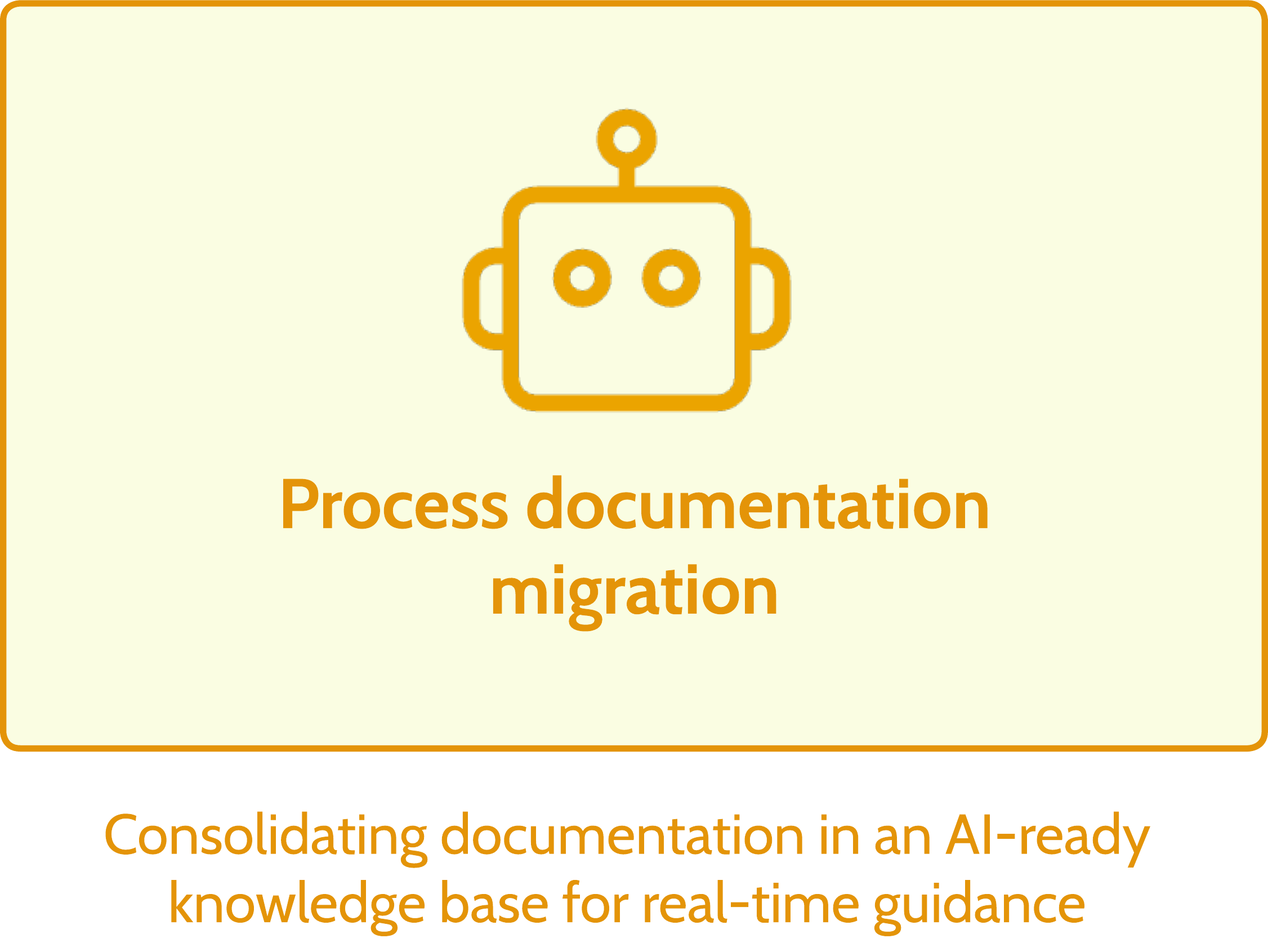 Process documentation migration