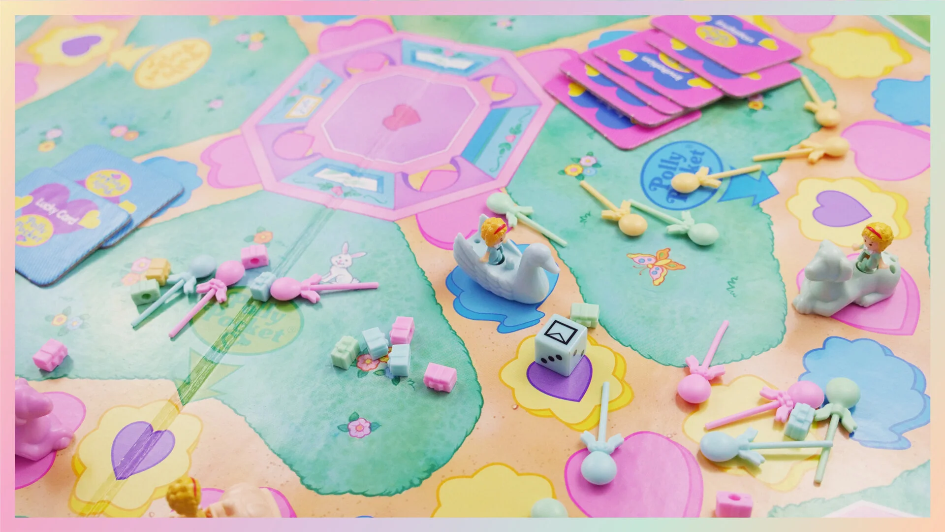 Playing the 1994 Polly Pocket Party Board Game | Kerchie