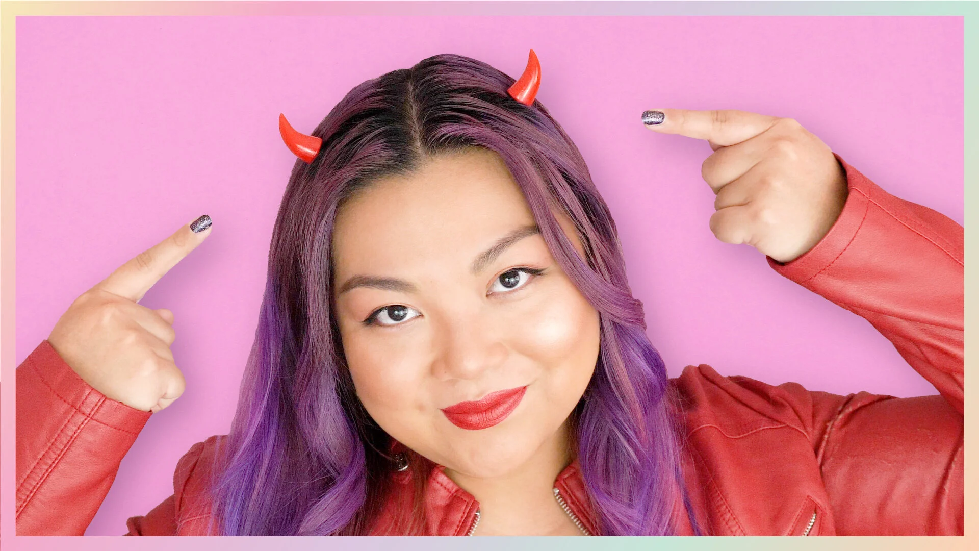 DIY Halloween Devil Horn Hair Clips Kerchie