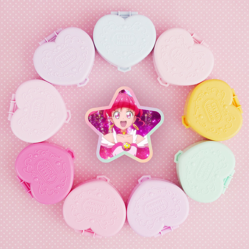 Star Twinkle &amp; Healin' Good Pretty Cure Little House Compacts