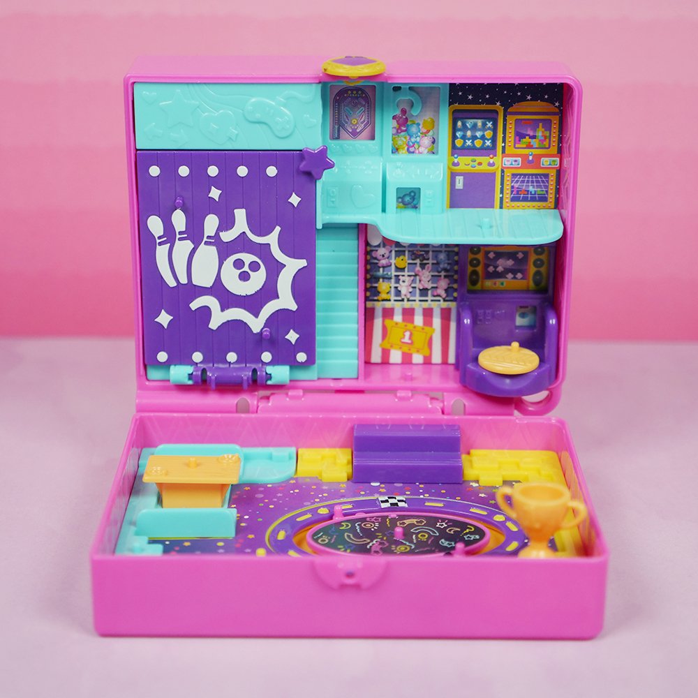 Polly Pocket Big Pocket World Race &amp; Game Arcane