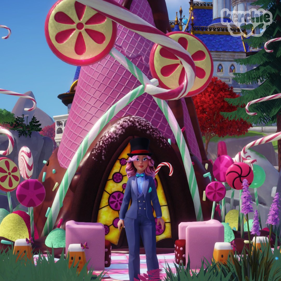 Vanellope Willy Wonka Candy Forest Of Valor Design Build &amp; Tour | Disney Dreamlight Valley Decorating Tips &amp; Tricks