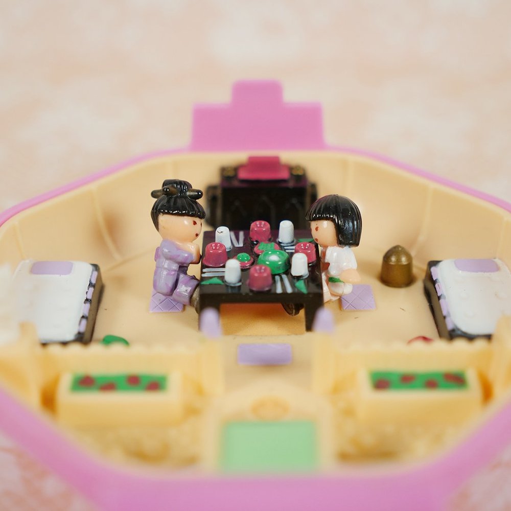 ✨SHOWCASE✨ Vintage Polly Pocket Octagons: Japanese Teahouse 