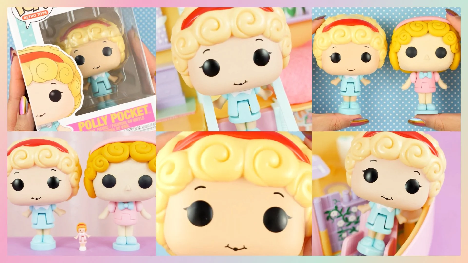 ✨SHOWCASE✨ Official Vintage Polly Pocket Funko Pop & My DIY Version Comparison