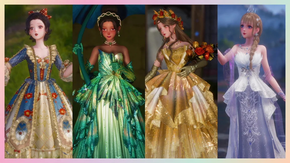 INSPO Infinity Nikki Outfit Ideas: Disney Princesses & Characters |  Kerchie