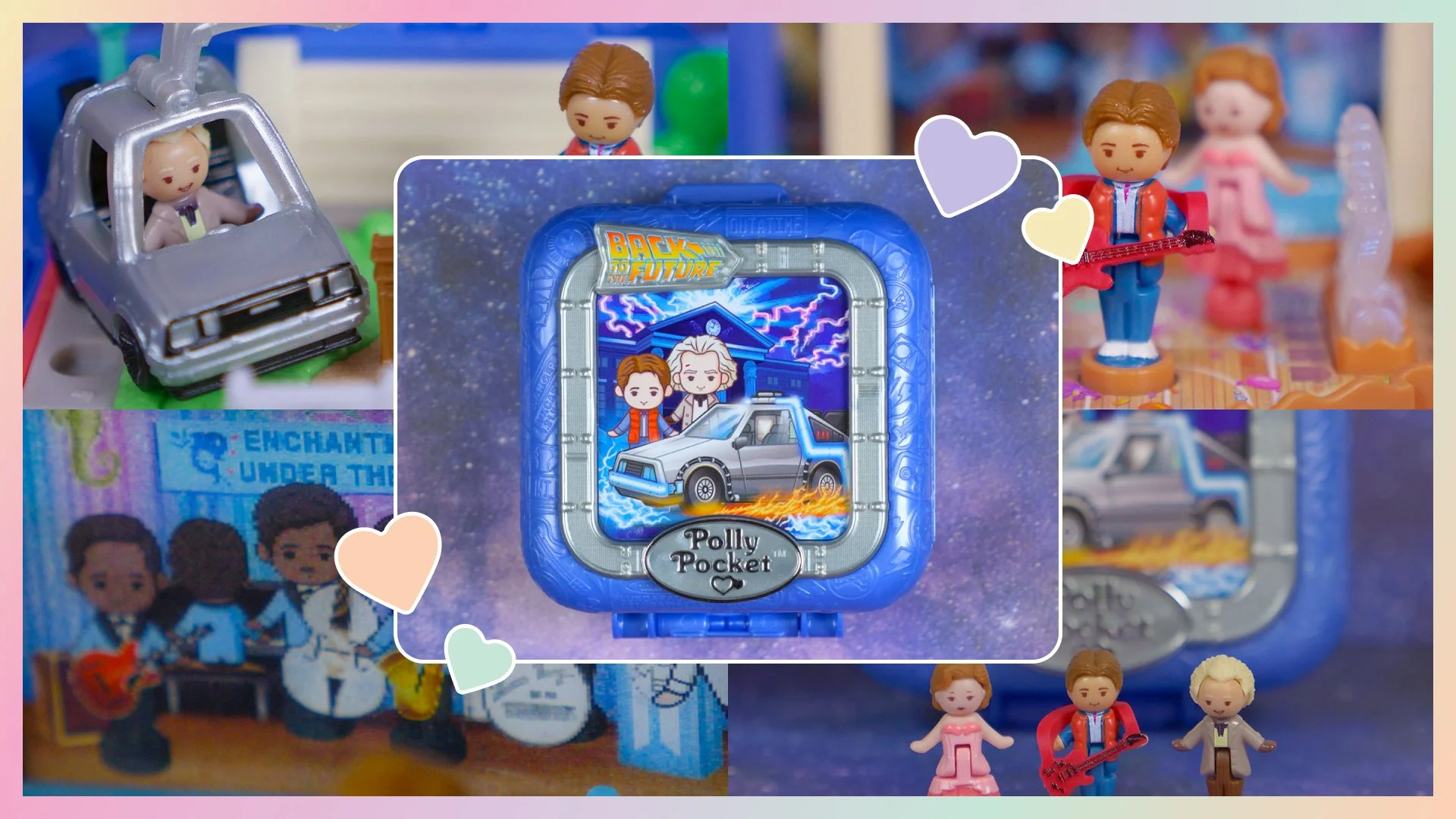 ✨SHOWCASE✨ Polly Pocket Collector: Back To The Future Compact Playset