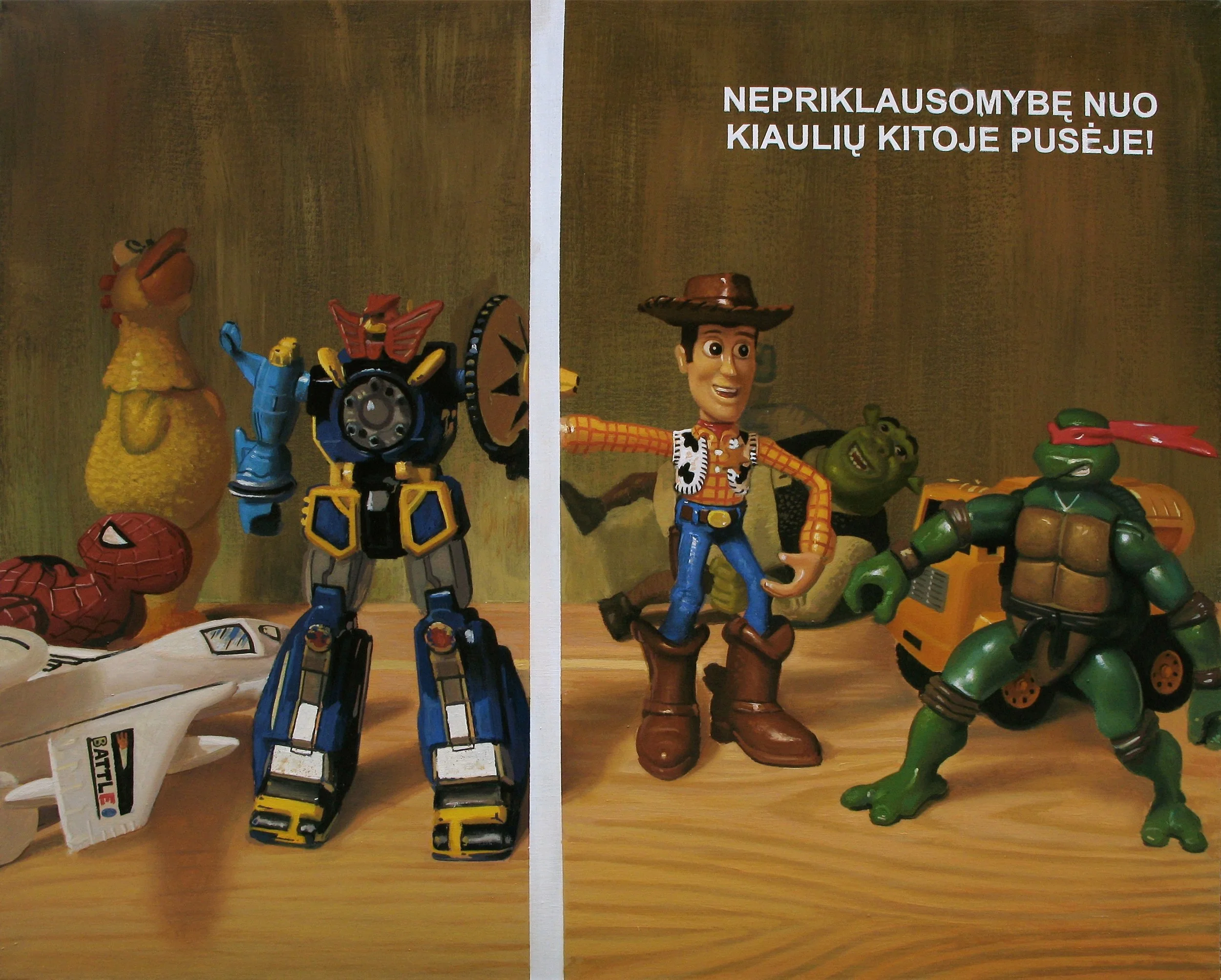 Commented Paintings - Nepriklausomybė