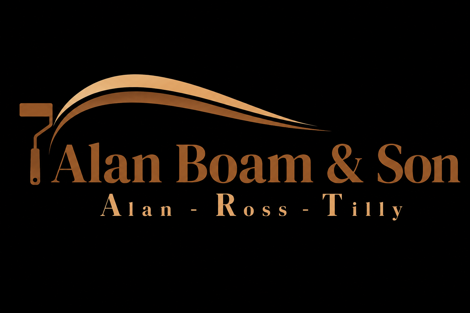 Alan Boam &amp; Sons decorating services.