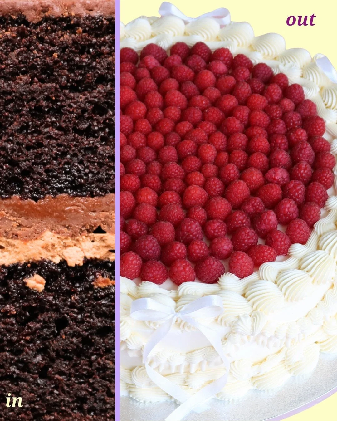 ✨Your dream wedding cake, inside and out ✨

Featuring our large romantic, berry-covered vintage wedding cakes with some of the scrumptious flavours: 

chocolate ganache | pistachio raspberry | coconut passion fruit | vanilla strawberry jam 🍓

🤗 Ord