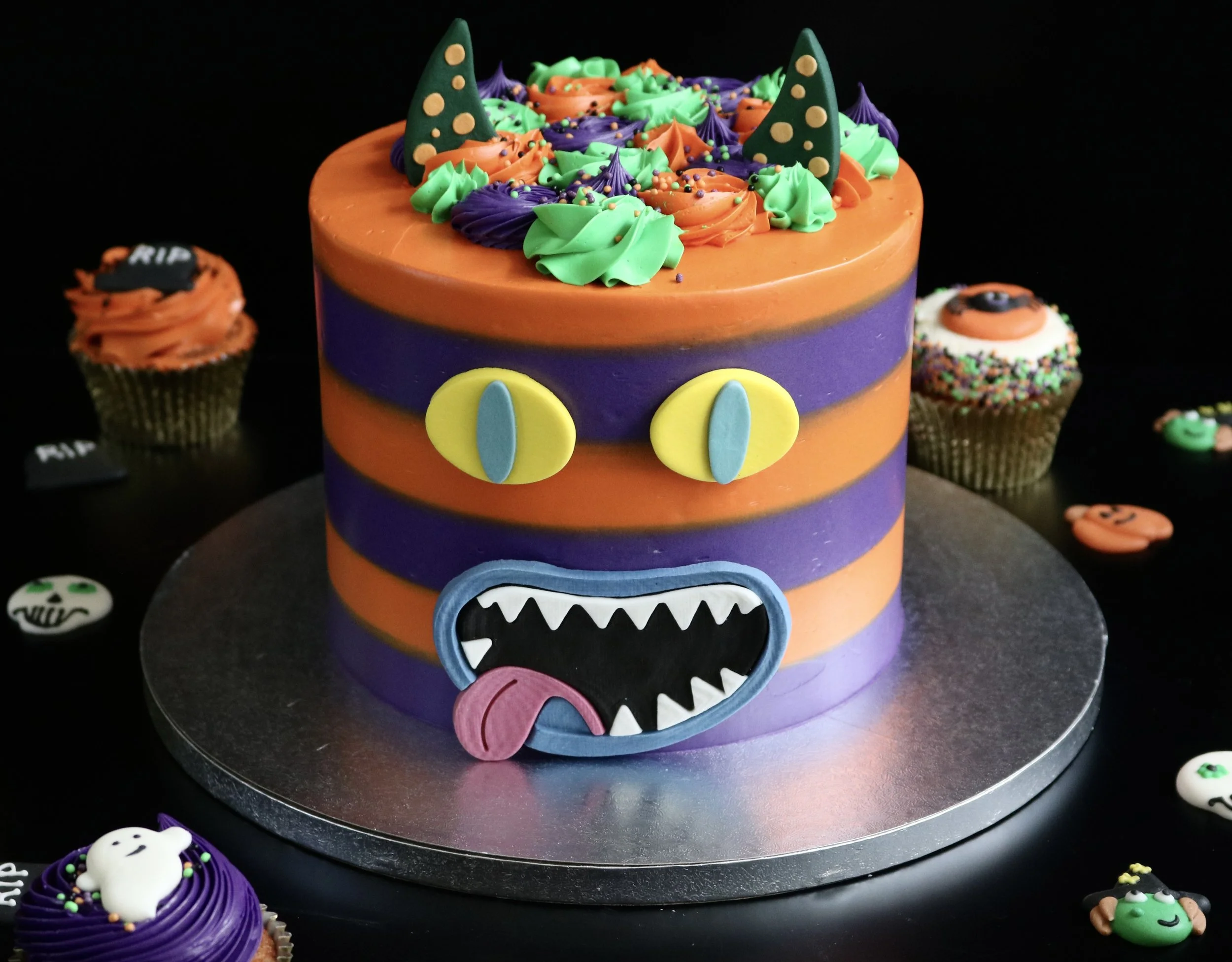 Cheeky Monster Halloween Cake