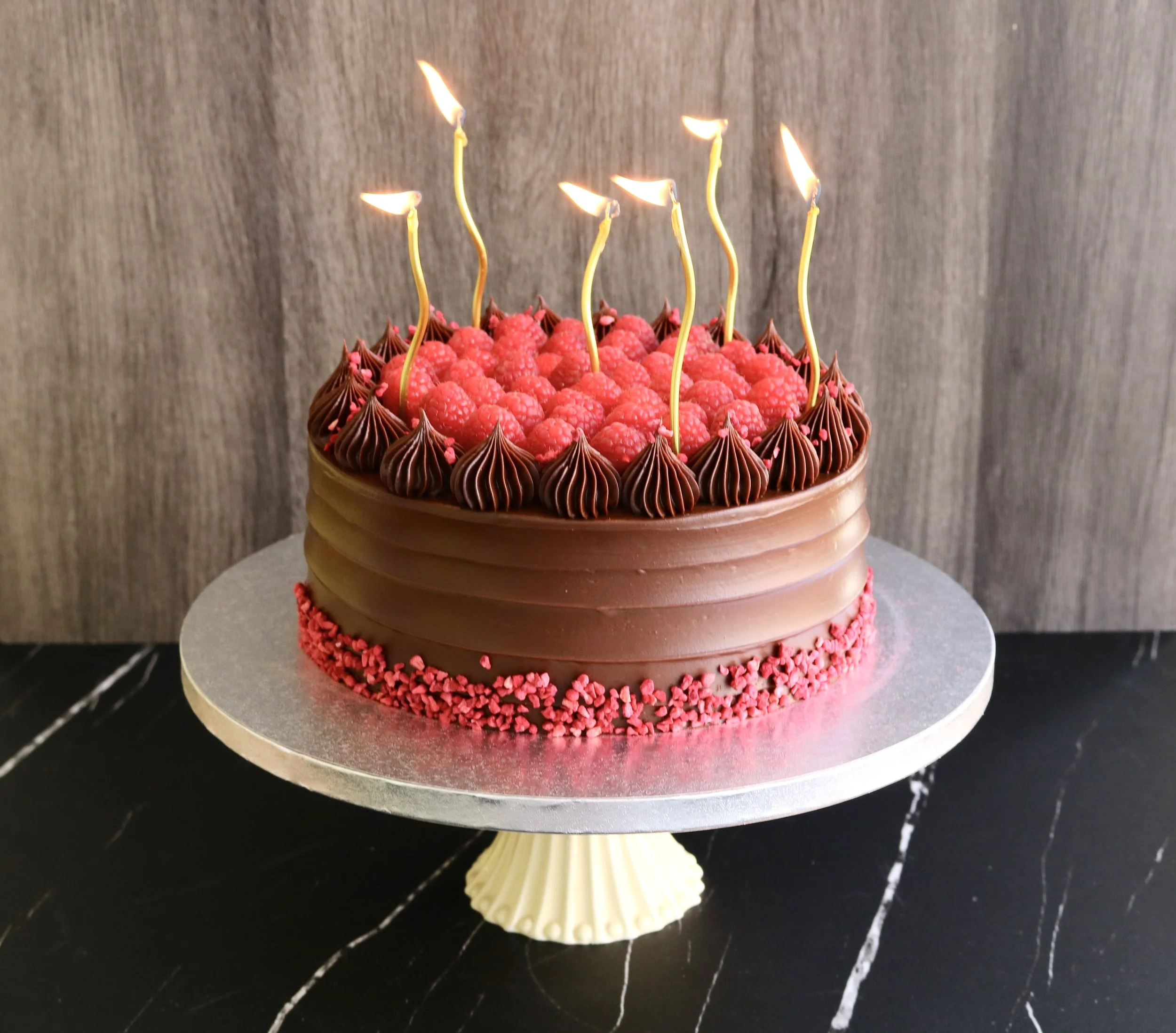 Chocolate And Raspberry Cake