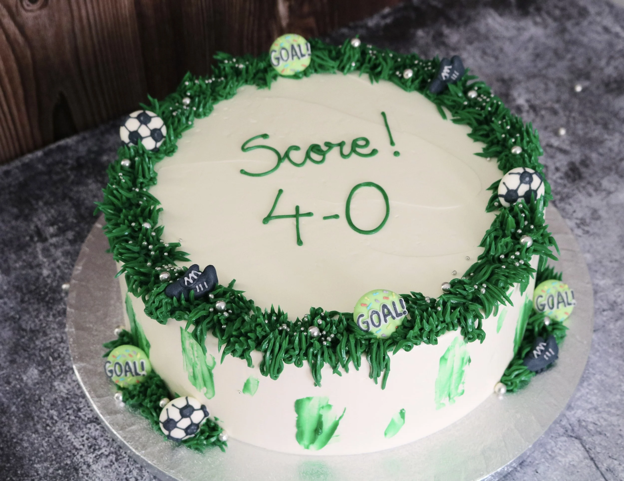 Football Birthday Cake