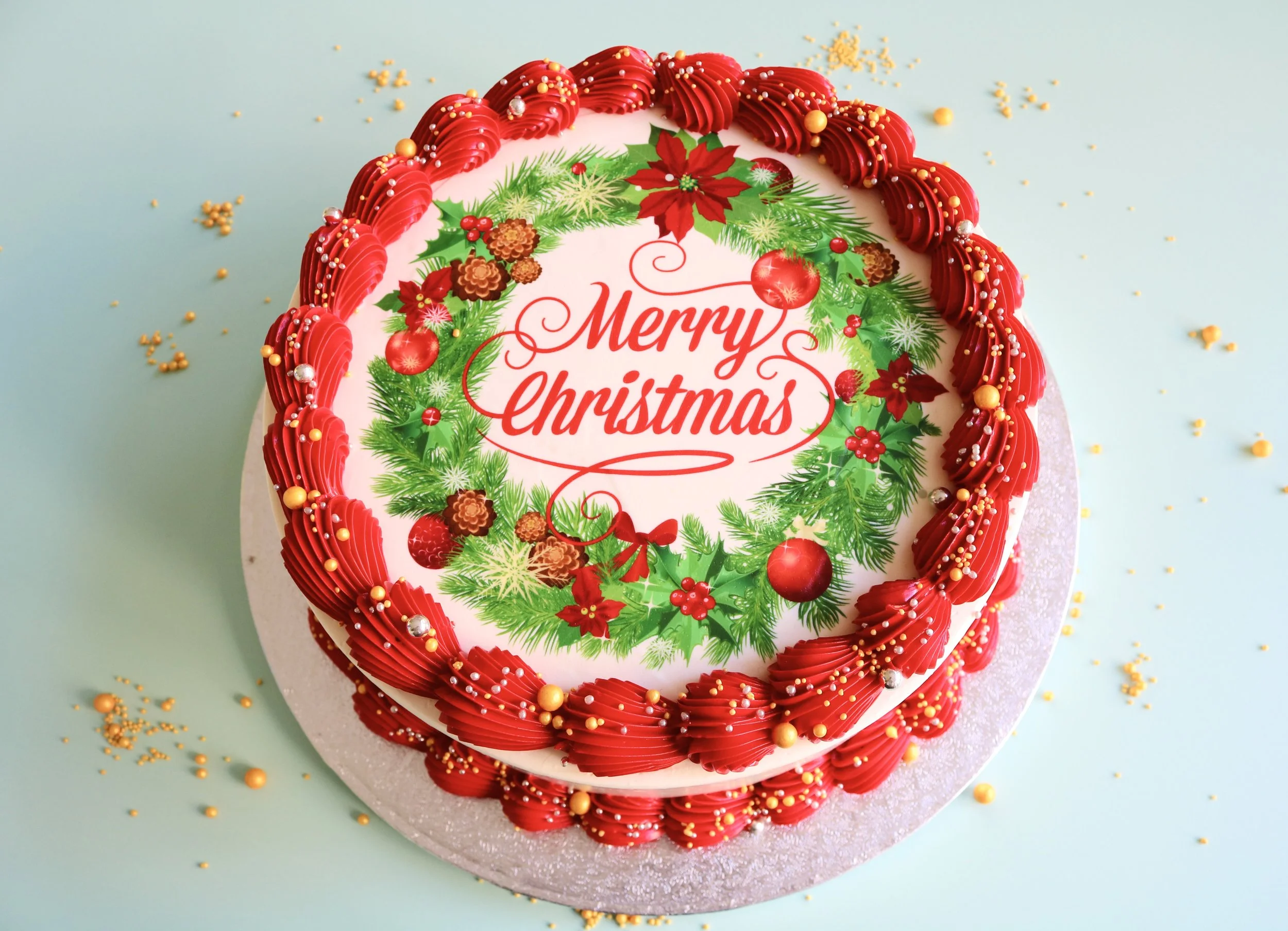 Christmas cake london