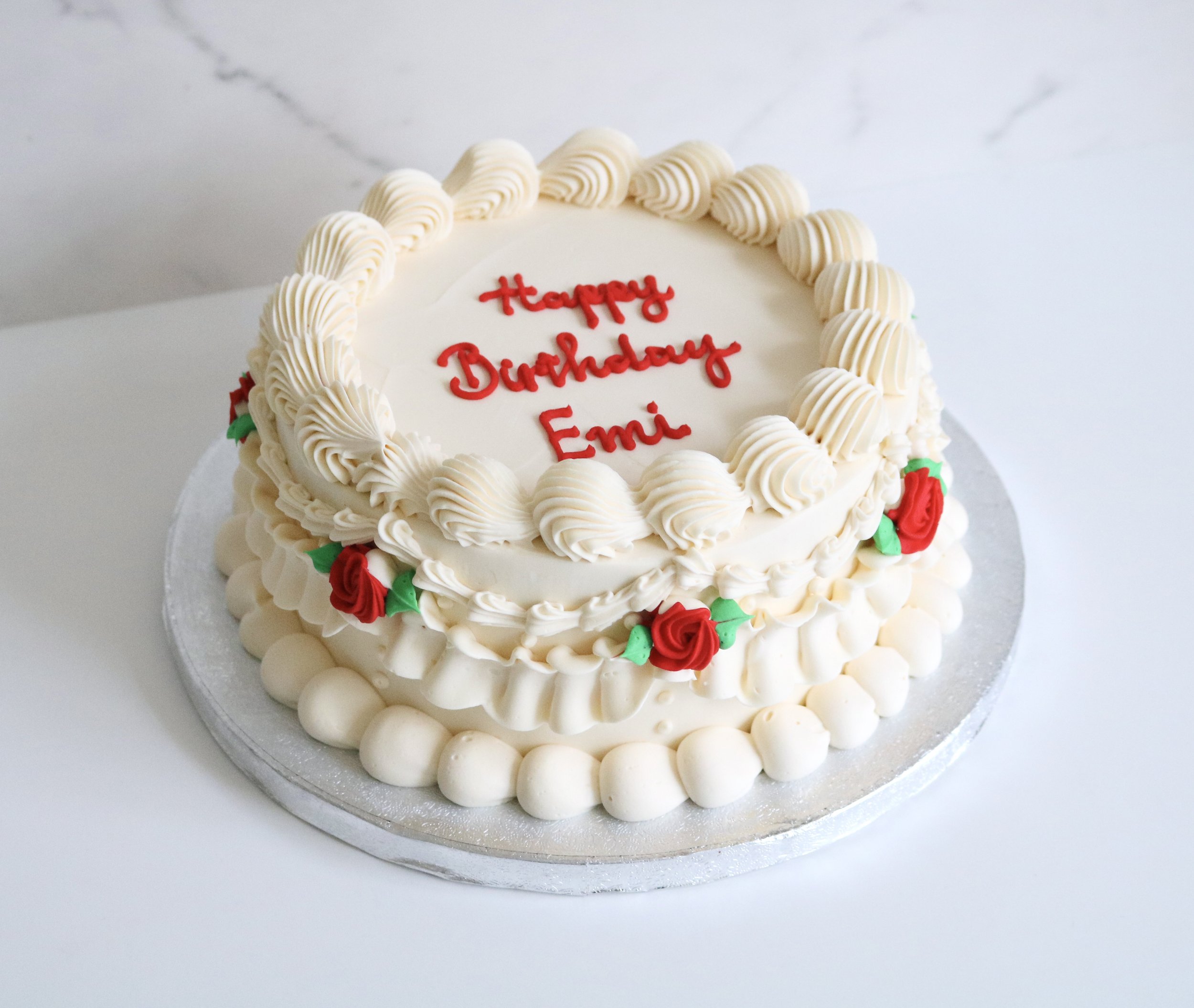 21st birthday vintage cake