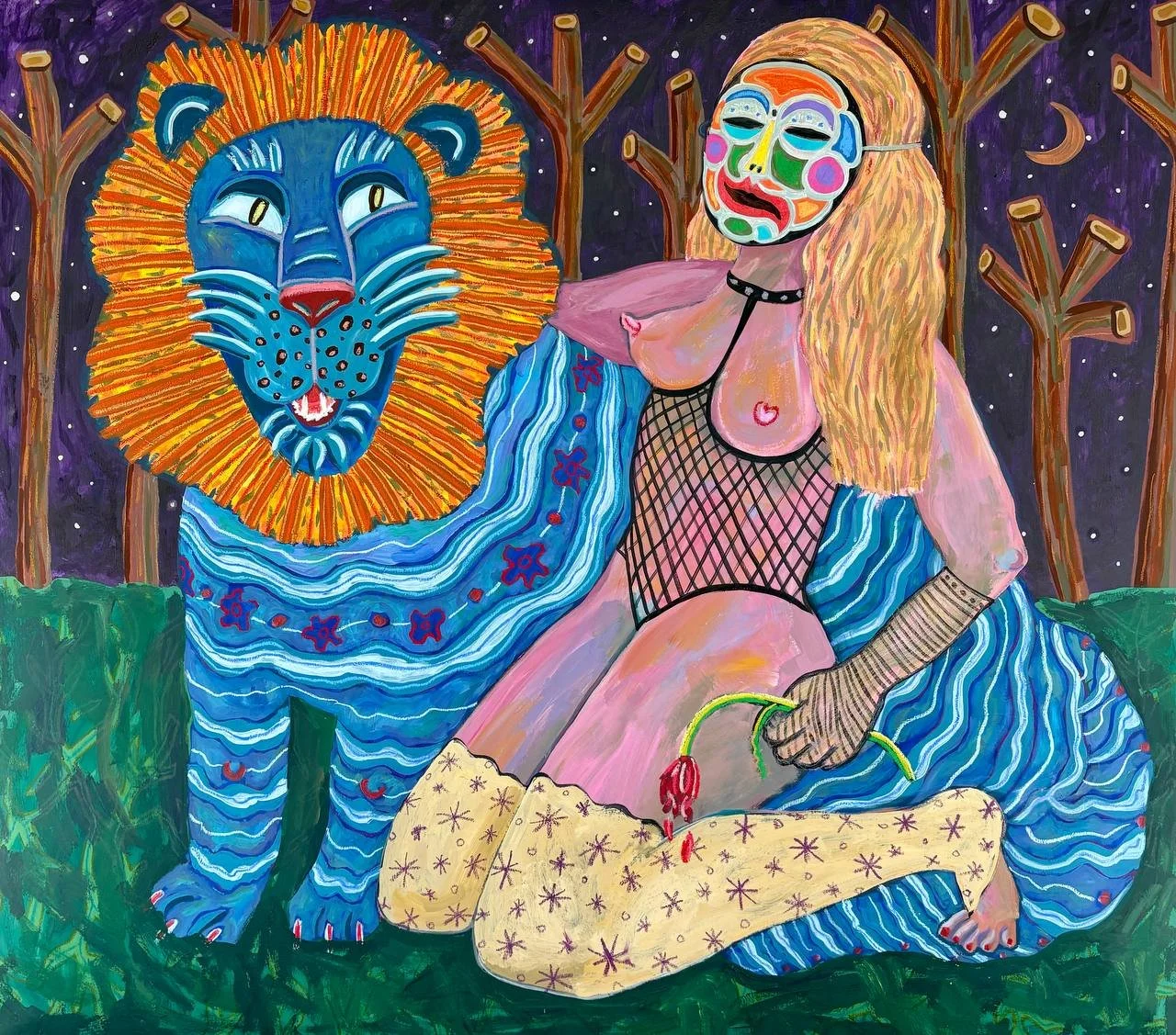she tamed the lion by embracing her own wildness.jpeg