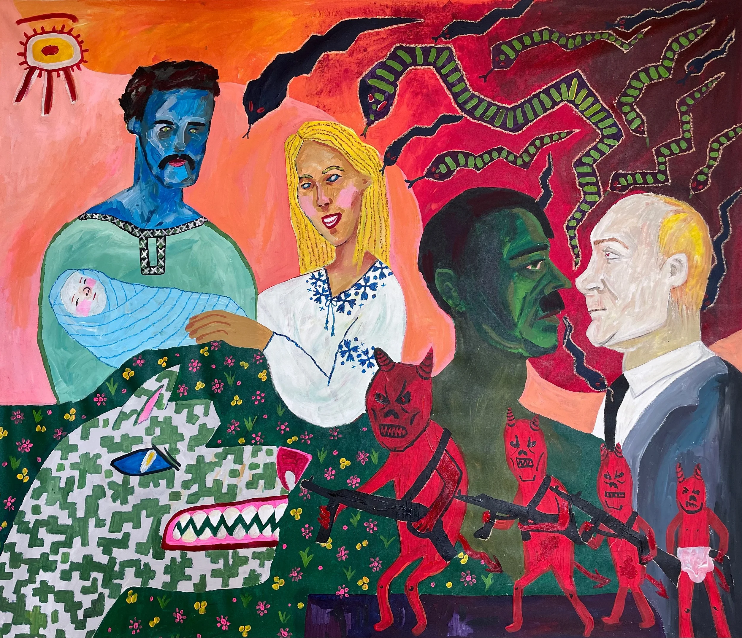 family&aggressor_130x145cm_canvas,acr.jpg