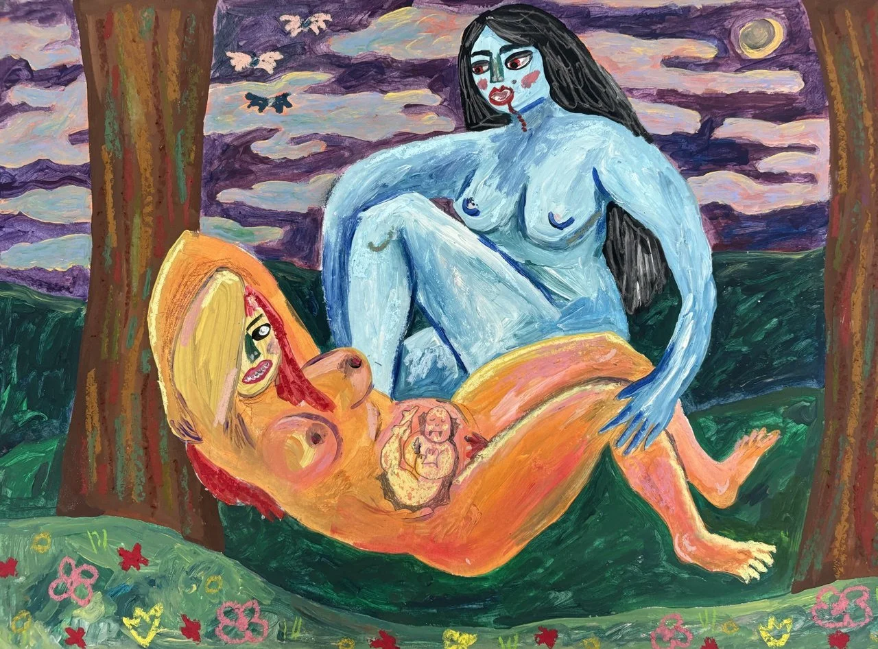 Mothers of a Baby Dracula