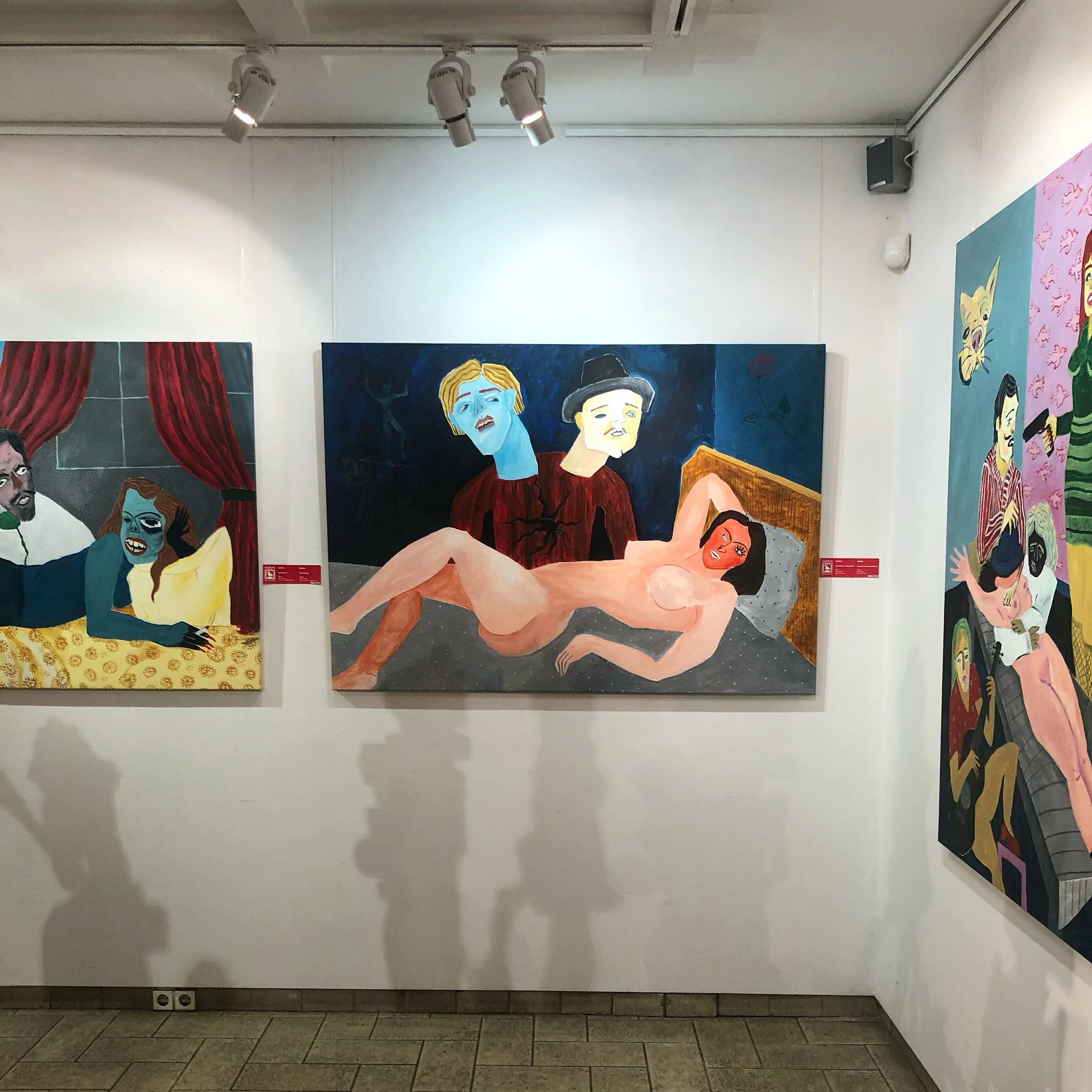 "Young Love" Tryptych 2020 Kyiv, Ukraine