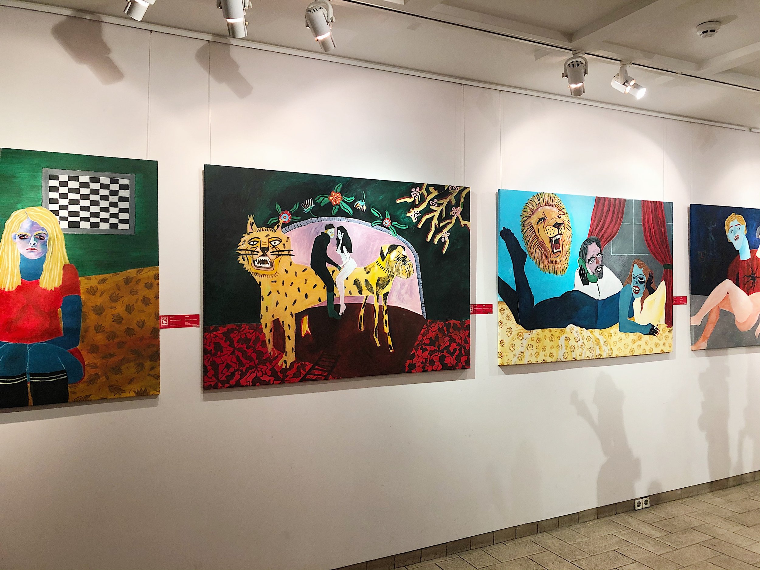 "Young Love" Tryptych 2020 Kyiv, Ukraine