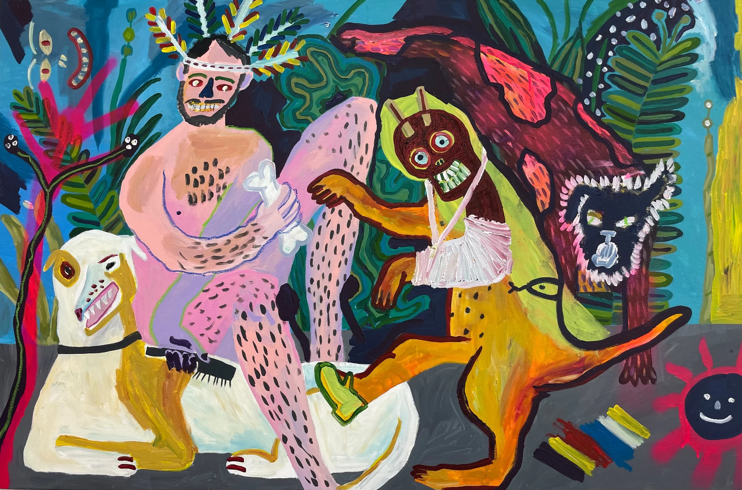 dog's lifeguard2021_80x120cm.jpg