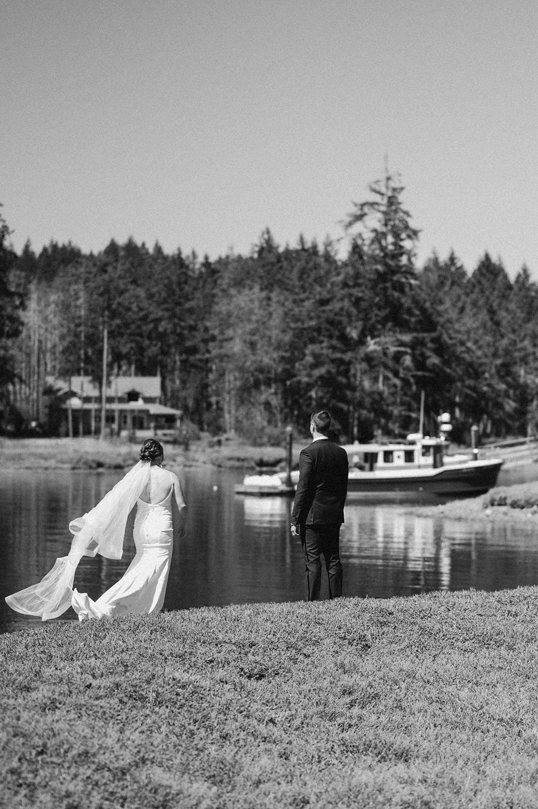 Getting married to your best friend on a private estate right outside of Seattle. Sounds perfect!