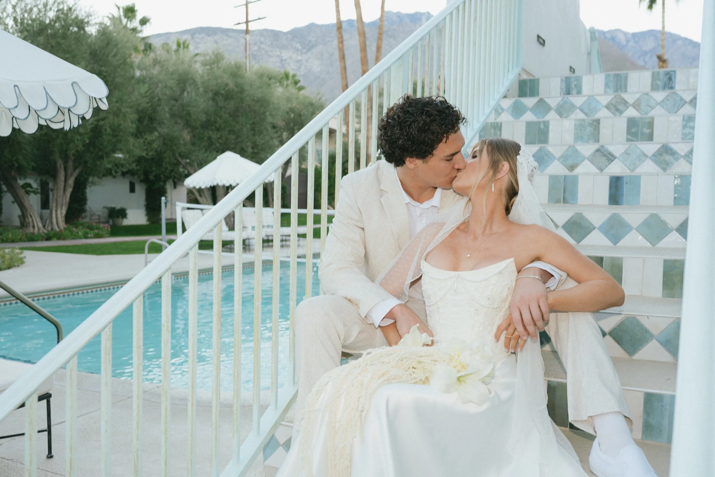 Casa Palma Palm Springs Wedding Venue | A Greece-Inspired Celebration in the Desert