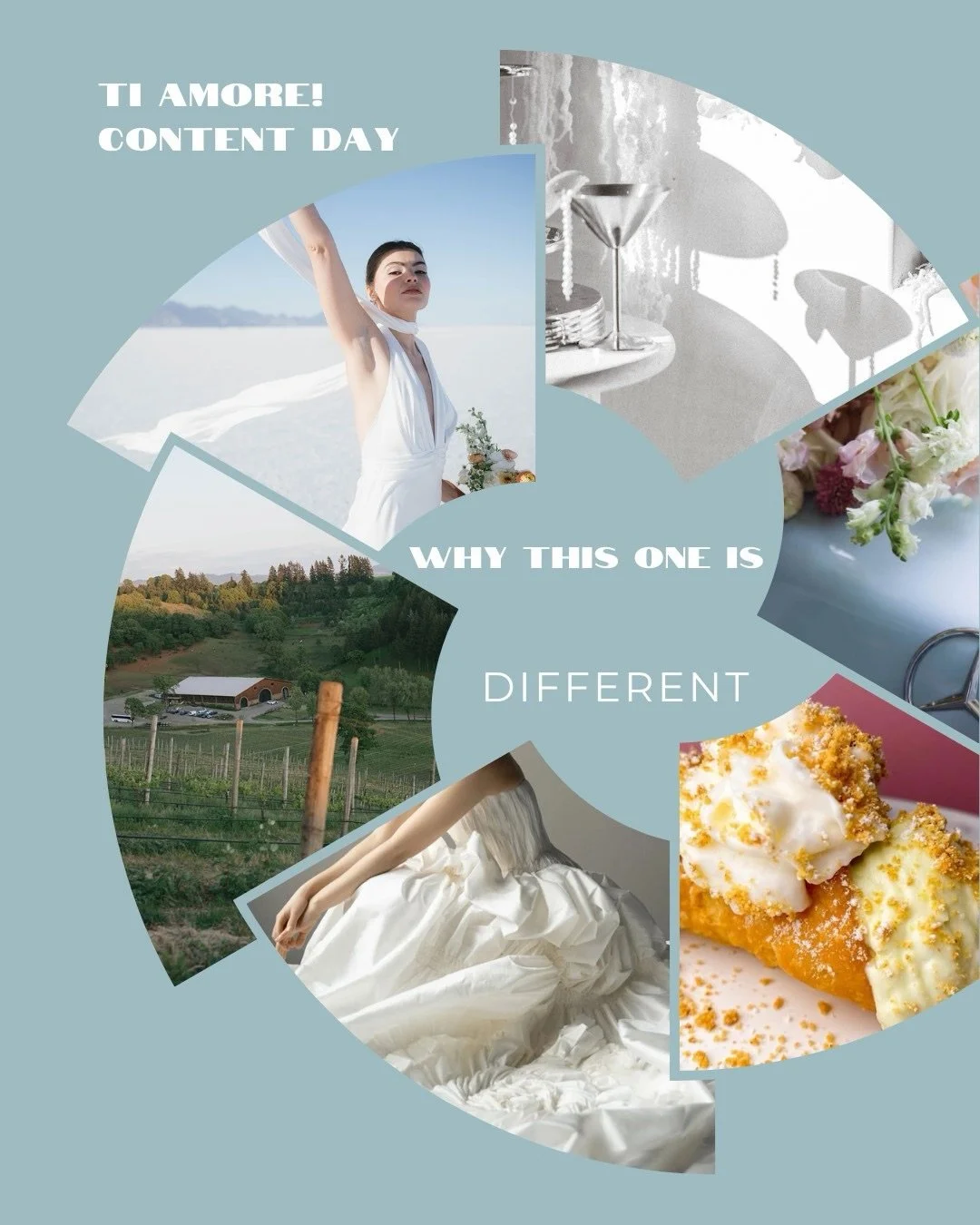 Why attend the Ti Amore content day? See for yourself! 

#styledshoots #photographercontentday #oregonweddingvendors