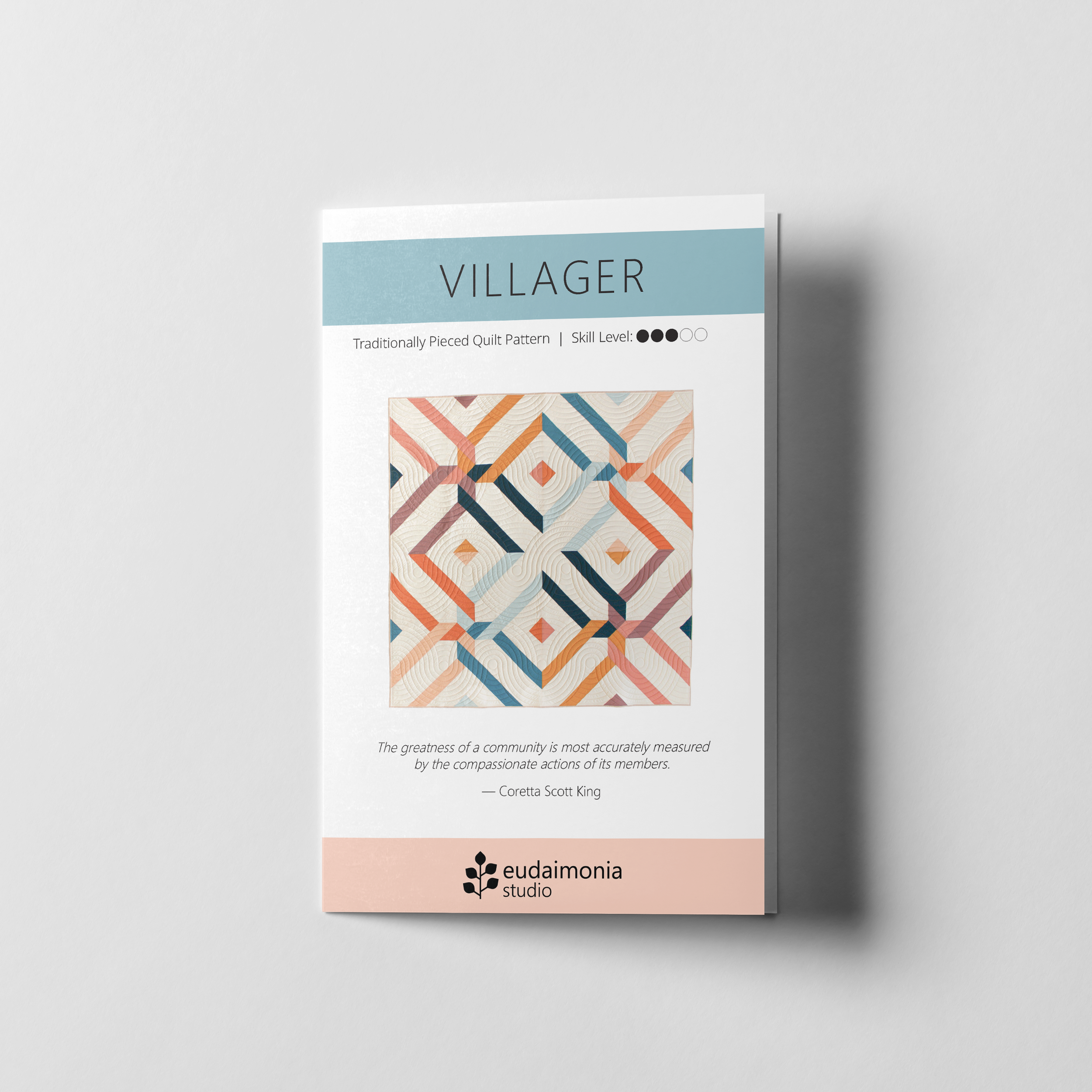 PRE-ORDER: Villager Quilt Pattern (5-pack)