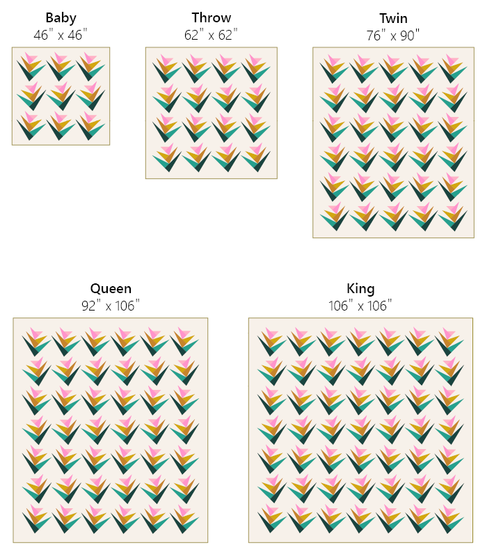 Grow Wild Quilt Pattern (Download) — Eudaimonia Studio