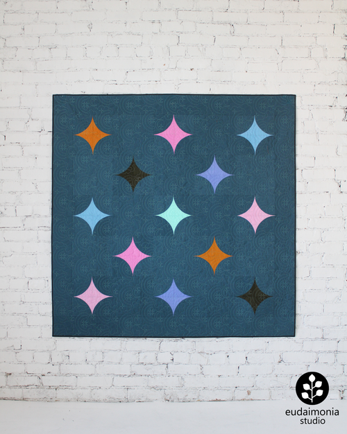 Wonderment Quilt - Night Sky Version — Eudaimonia Studio