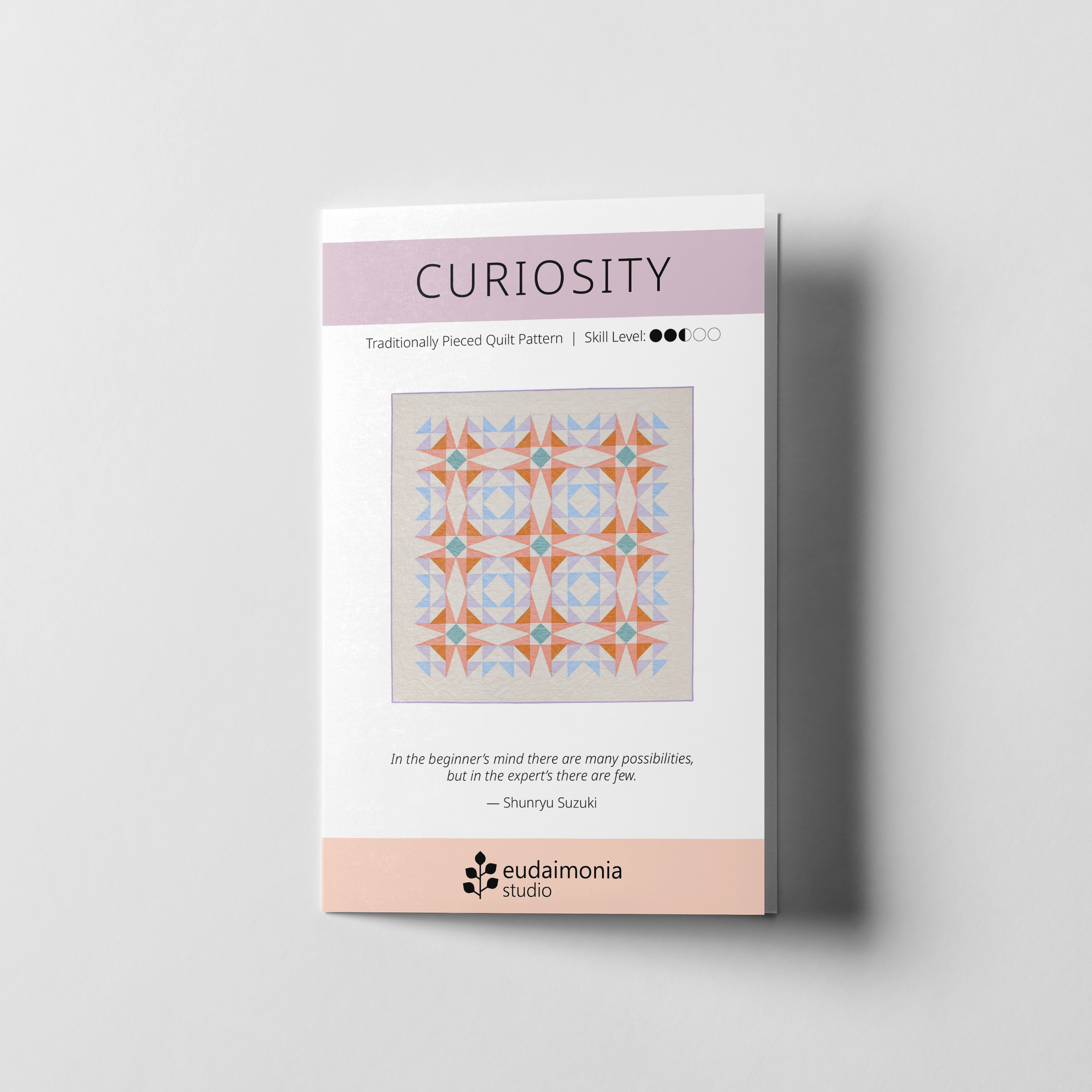 PRE-ORDER Curiosity Quilt Pattern (5-pack)