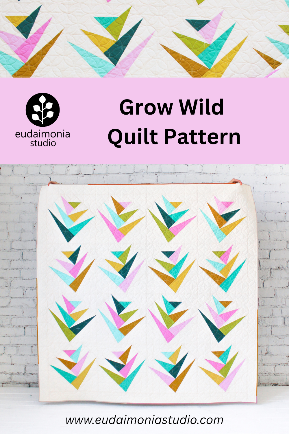 Grow Wild Quilt - Untamed Version — Eudaimonia Studio