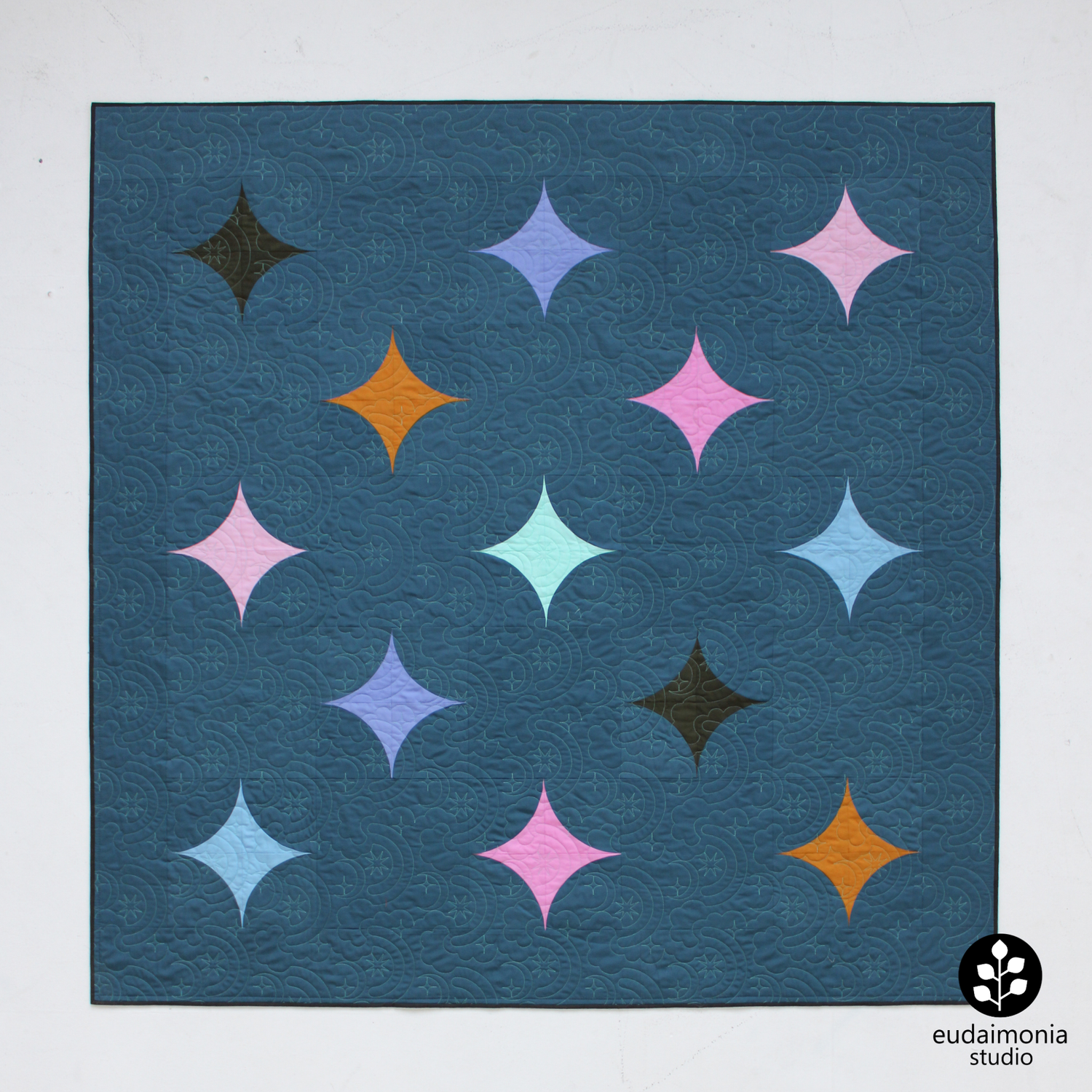 Wonderment Quilt - Night Sky Version — Eudaimonia Studio