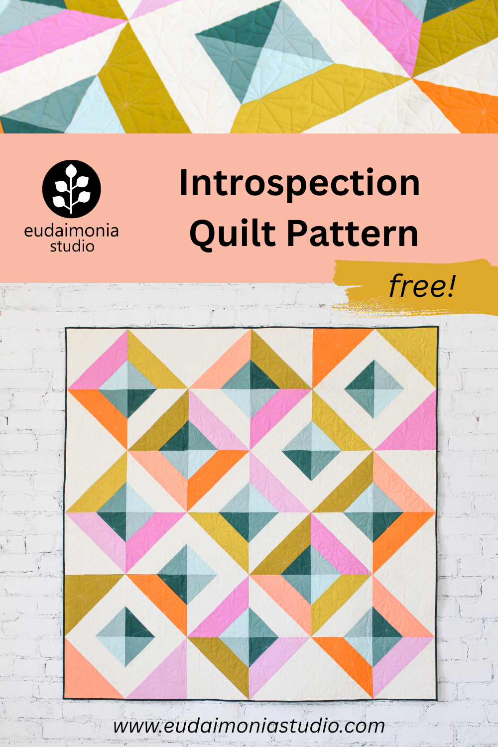 Introspection Quilt - AGF Brights Version — Eudaimonia Studio