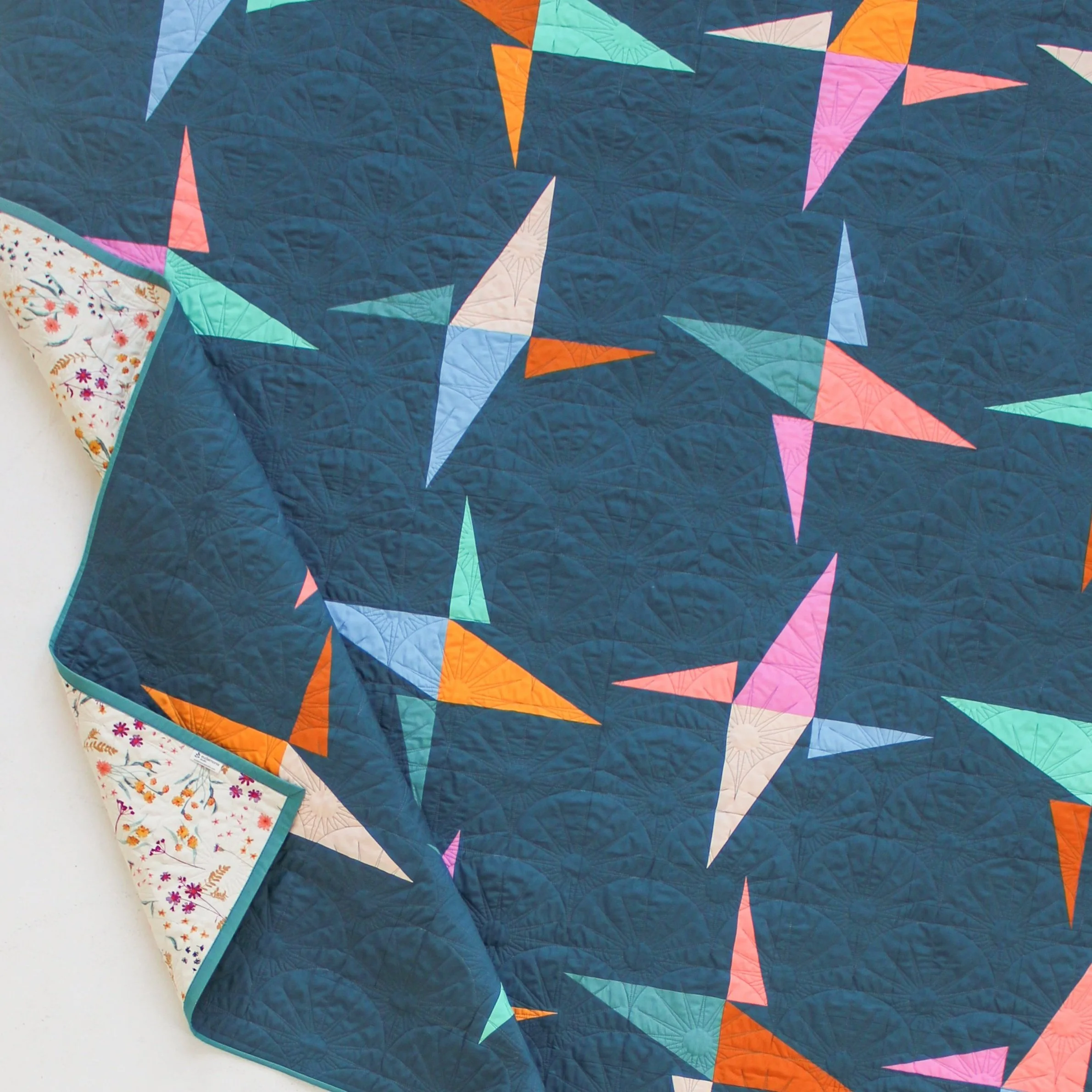 Another Feather Quilt Pattern (Download) — Eudaimonia Studio
