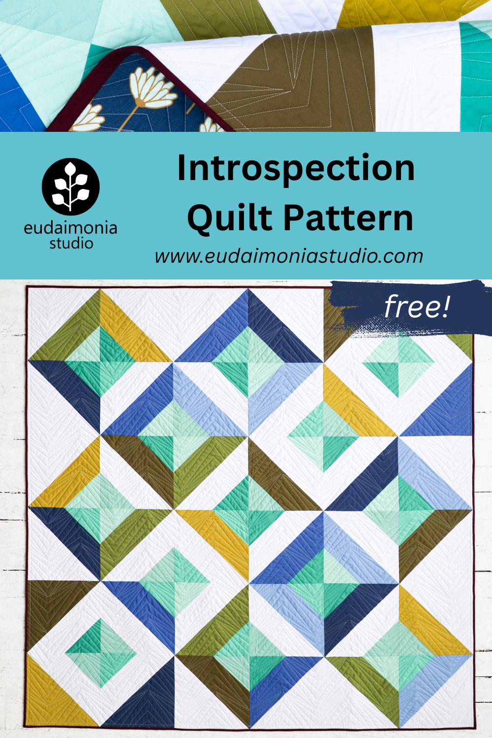 Introspection Quilt - Kona Solids Version — Eudaimonia Studio