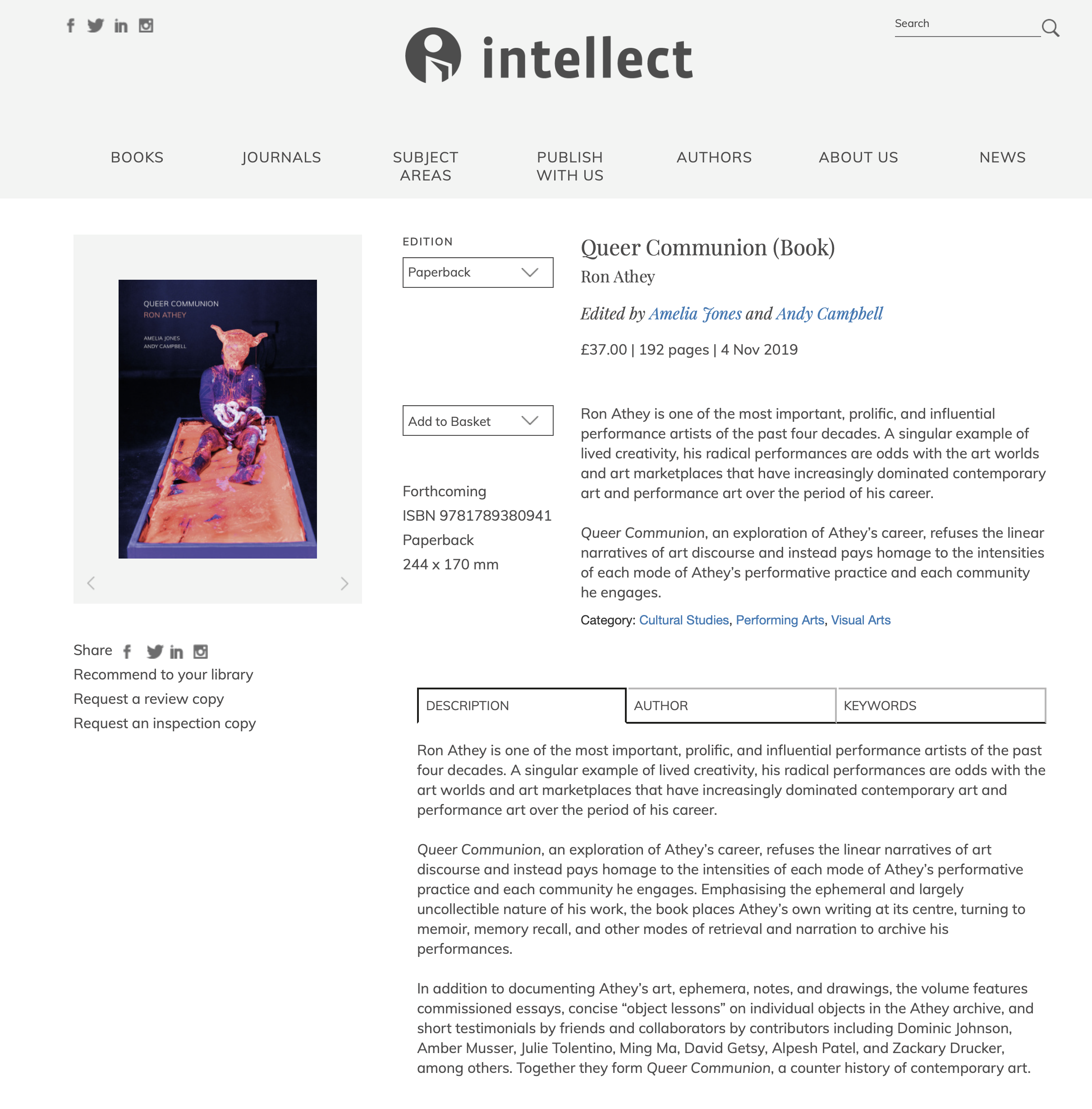 Queer Communion Catalog: November 2019