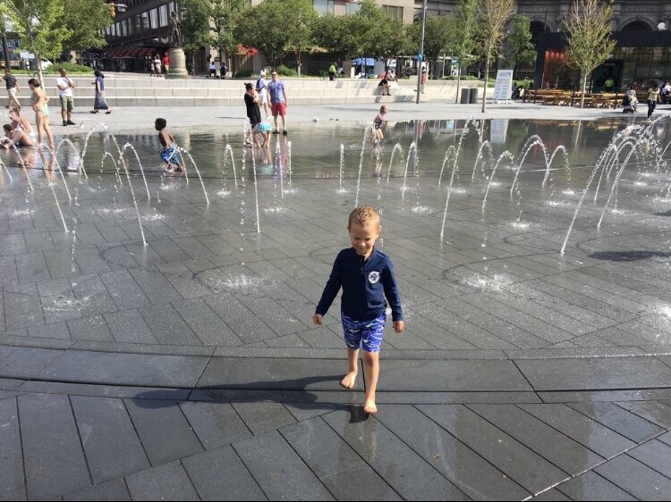 Splash Pad at Public Square